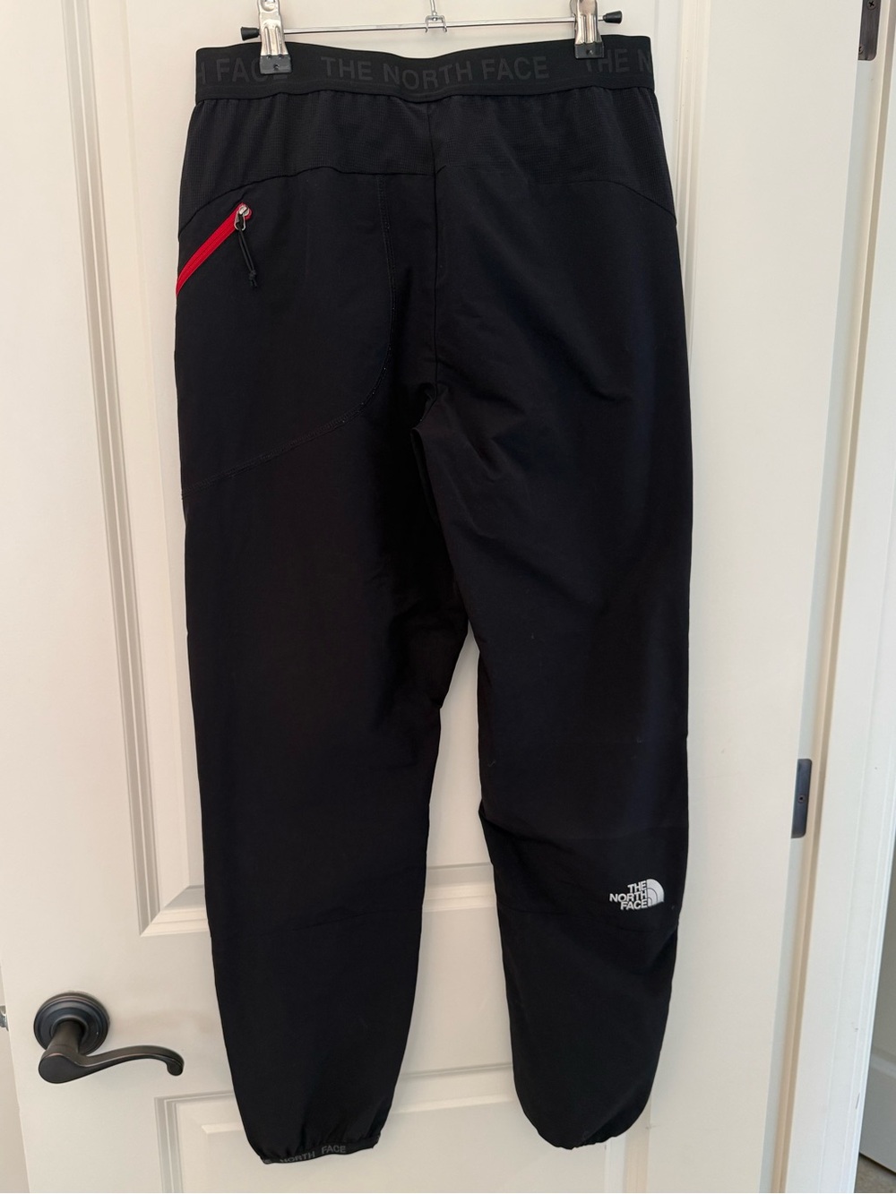 The North Face Performance Pants II Black Joggers Red Zipper Men Small Gorpcore - Picture 5 of 13